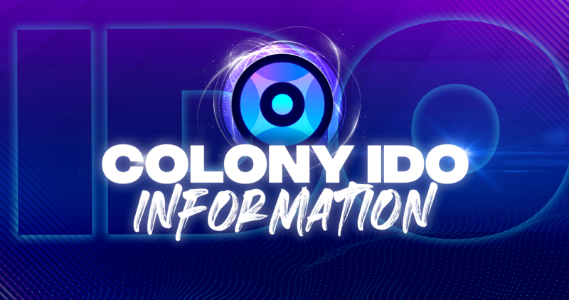 Colony Lab x Avalaunch—IDO Announcement