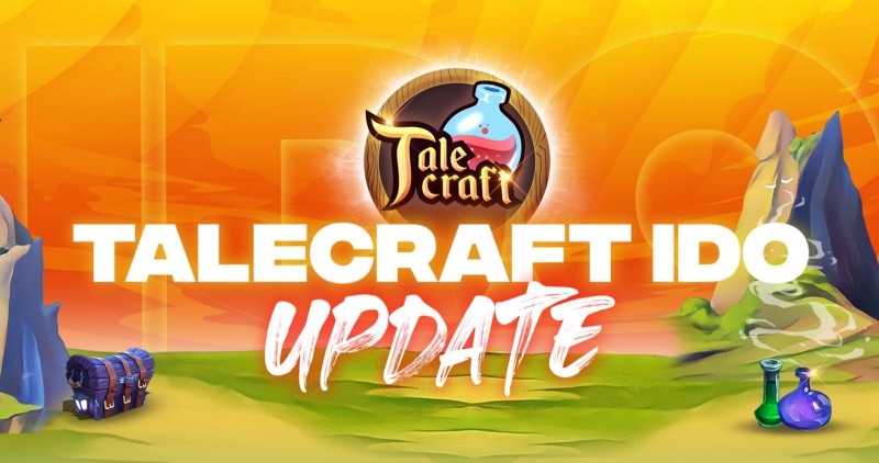 TaleCraft IDO Updated — Deposit Refund & Airdrop